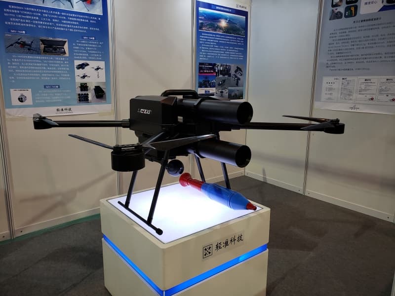 察打無人機機械外骨骼亮相DefenPol China2020第五屆廣州國防科技創新暨軍警外貿展_中國機器人網