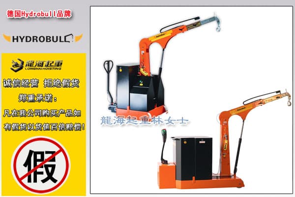 德國Hydrobull配重型電動液壓小吊車圖片